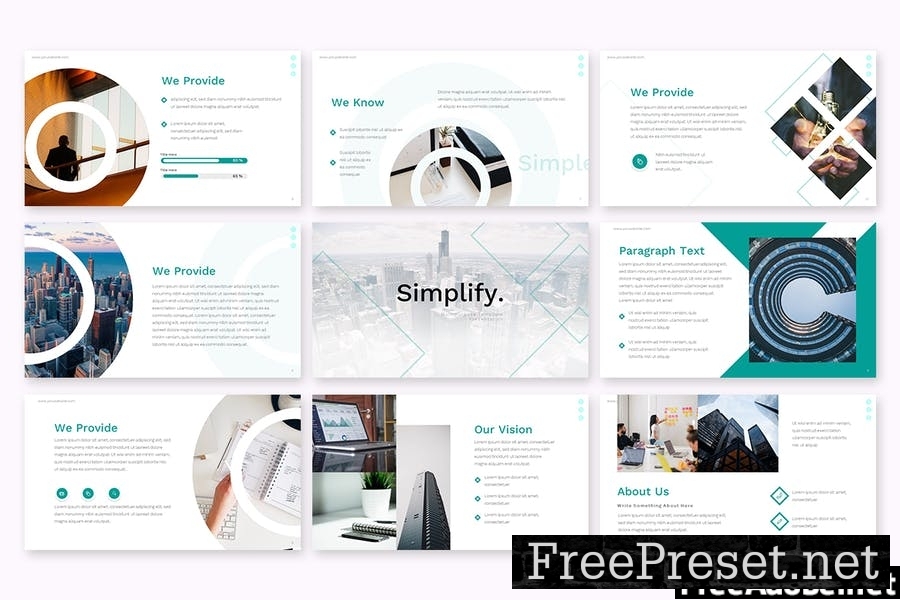 Simplify - Multipurpose Powerpoint Template