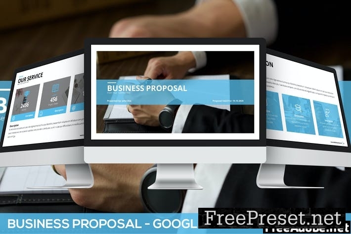 Simply Business Proposal - Google Slides Template SPTWKV