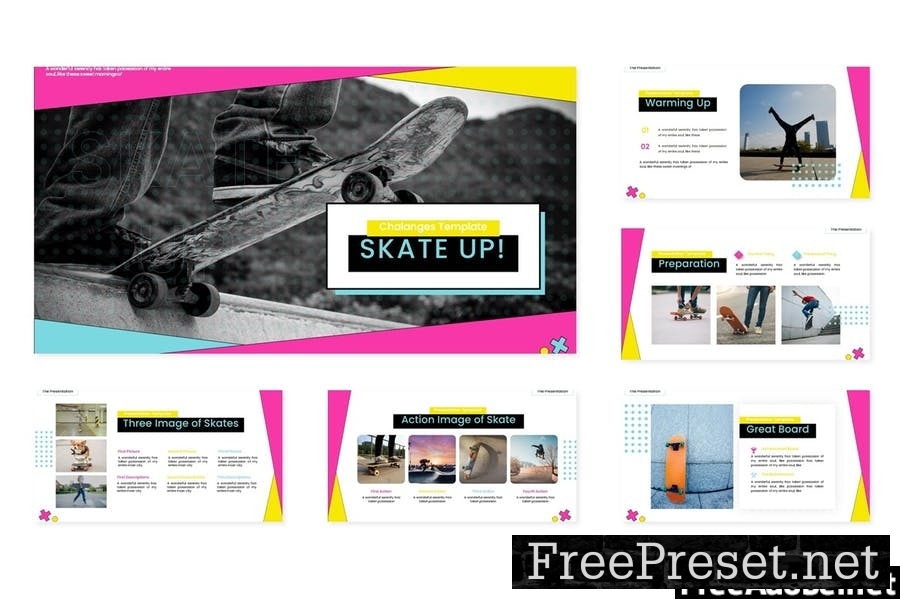 Skate Up! - Powerpoint Template