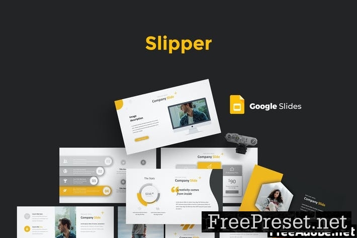 Slipper - Google Slides Template QMJXJA