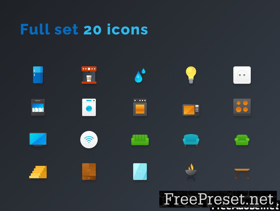 Smart Home Icons