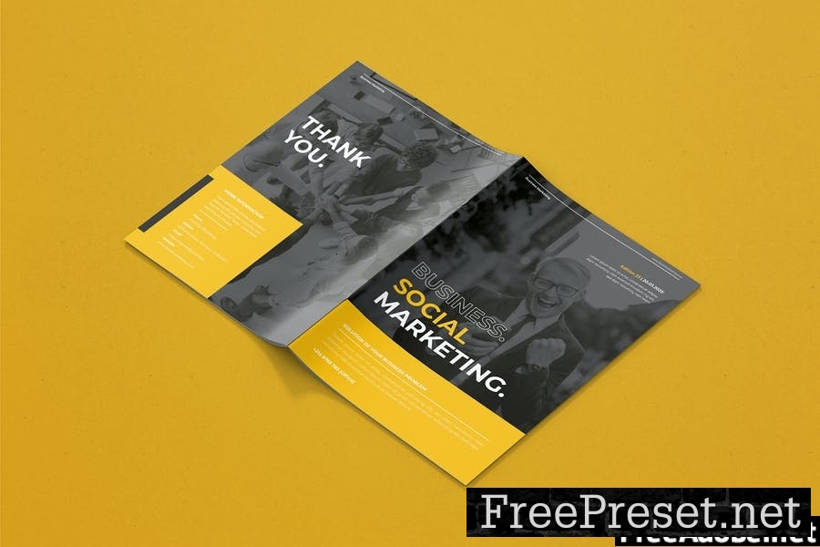 Sociale Market - Brochure Template 95B4QX5