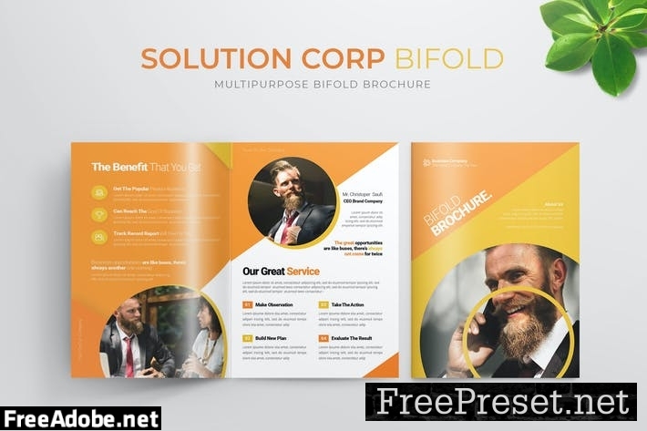 Solution Corp | Bifold Brochure 2PMXS4H