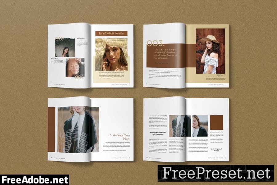 Soulite Fashion Magazine Template BL