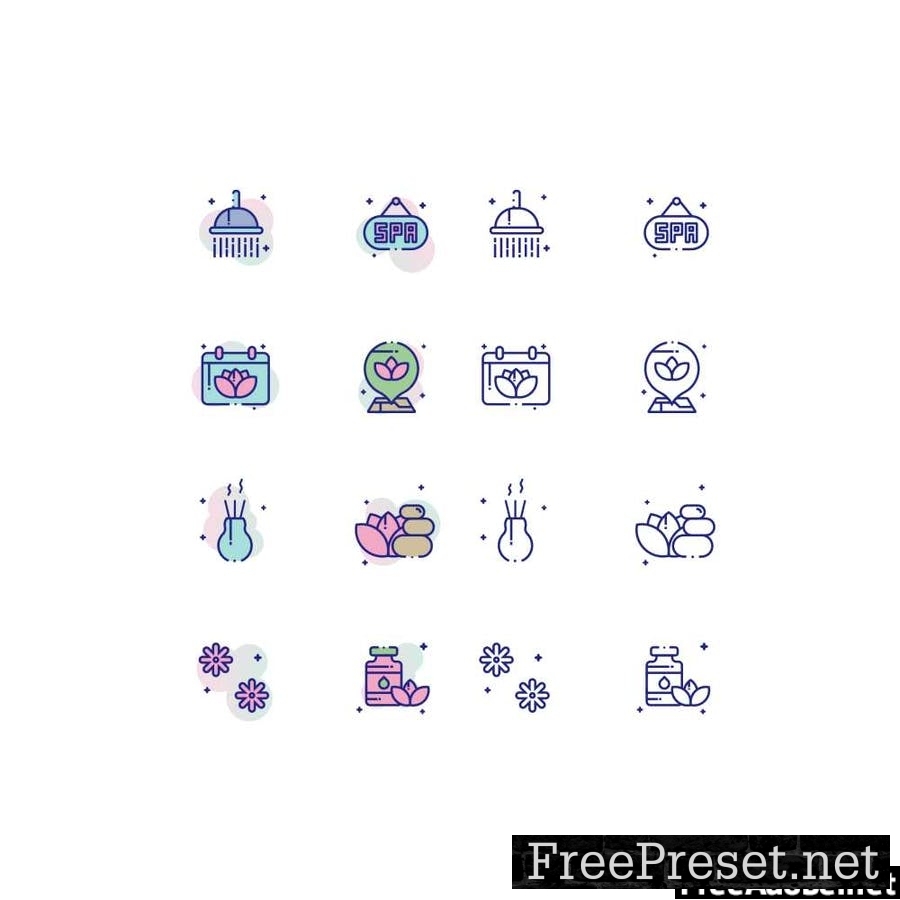 Spa Icon Pack