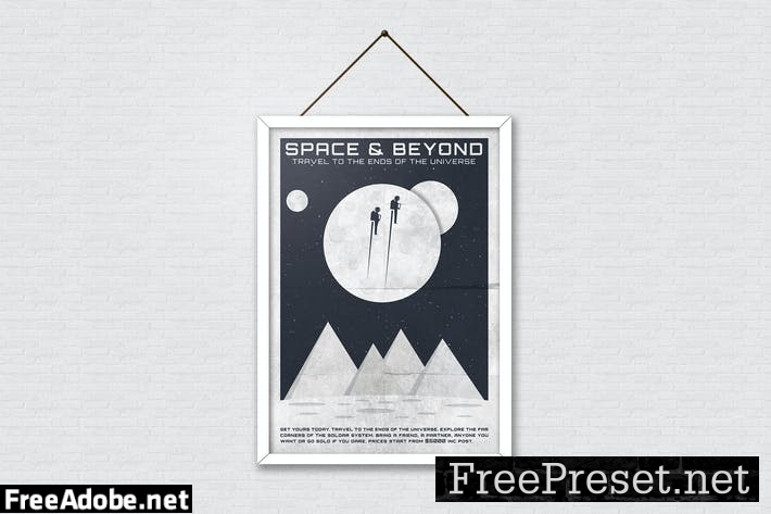 Space Adventure Poster Z6PTYN