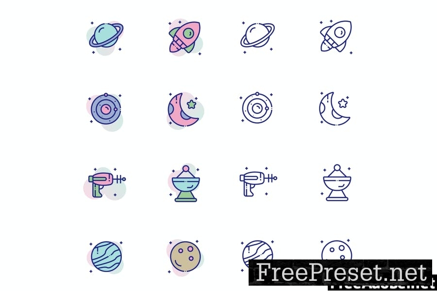 Space Icon Pack ZCZPALL