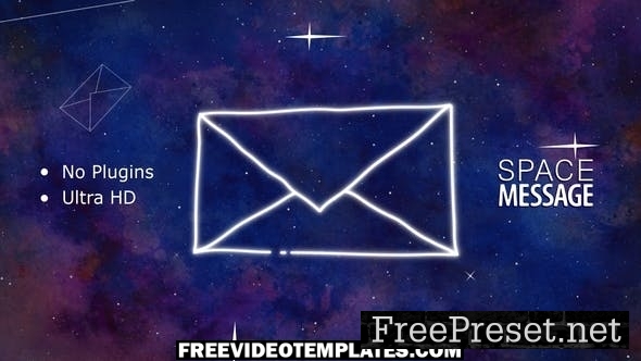 Videohive Space Message 37011965