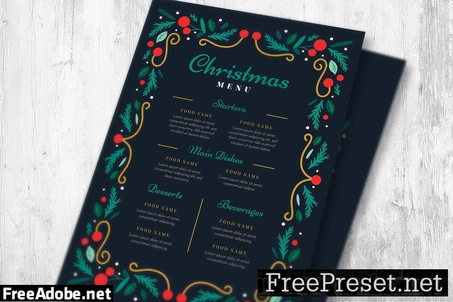 Special Christmas Menu