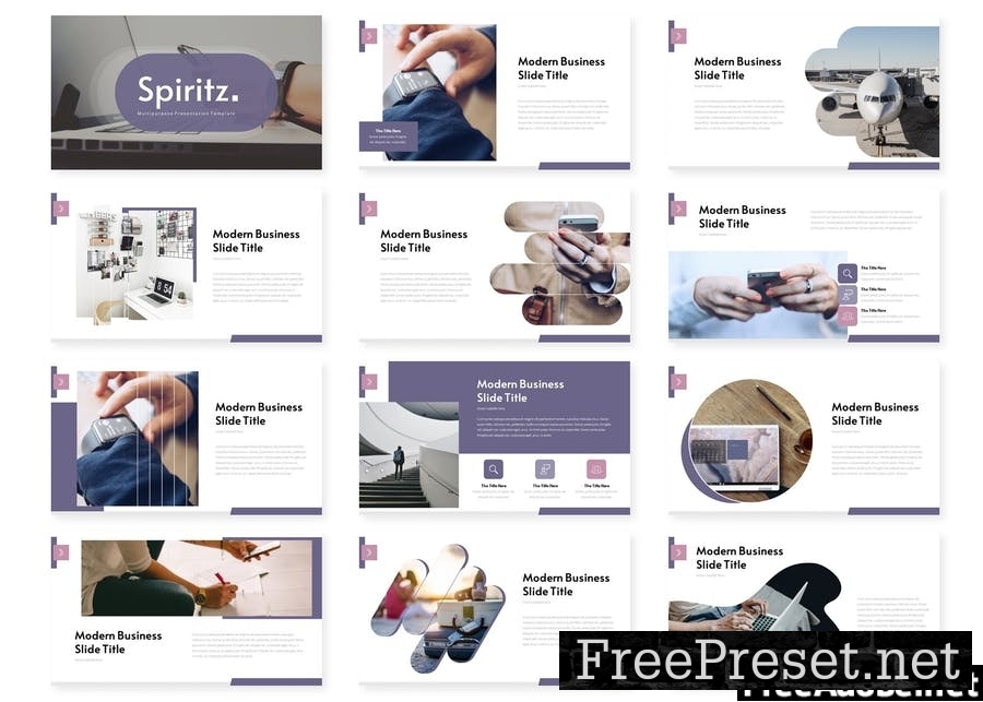 Spiritz - Presentation Template