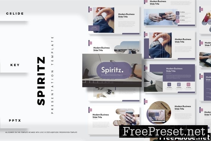 Spiritz - Presentation Template LENP2UC