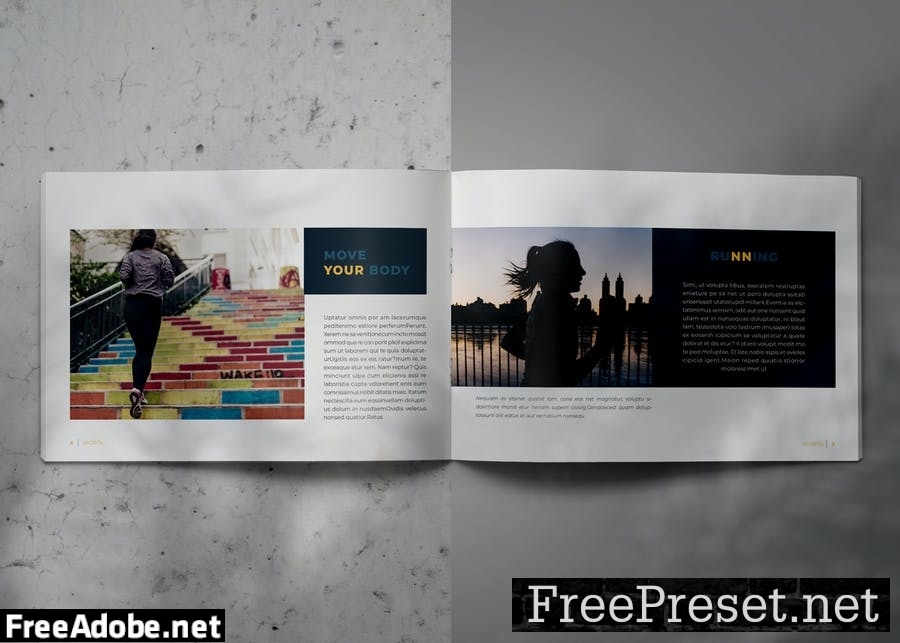 SPORTA - Indesign Lookbook Brochure Template TU7FYW6