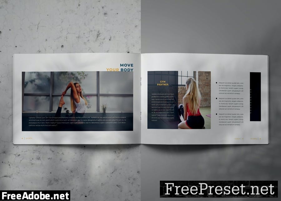 SPORTA - Indesign Lookbook Brochure Template TU7FYW6