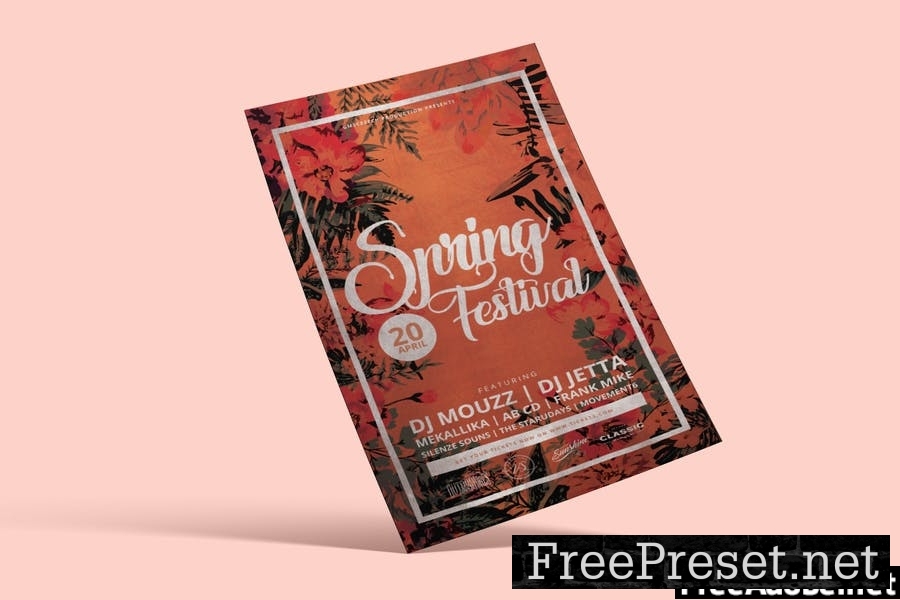 Spring Festival Flyer