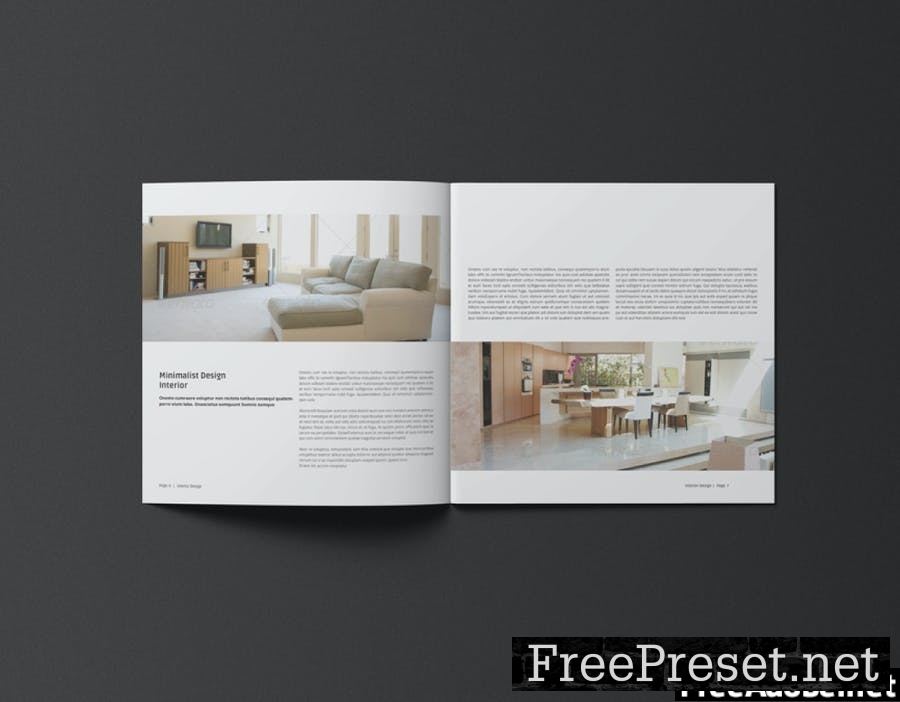 Square Interior Catalogue / Brochure 9PMFP5A