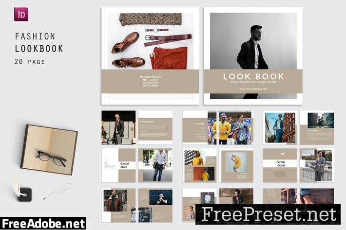 Square Lookbook Magazine AZN5QHP