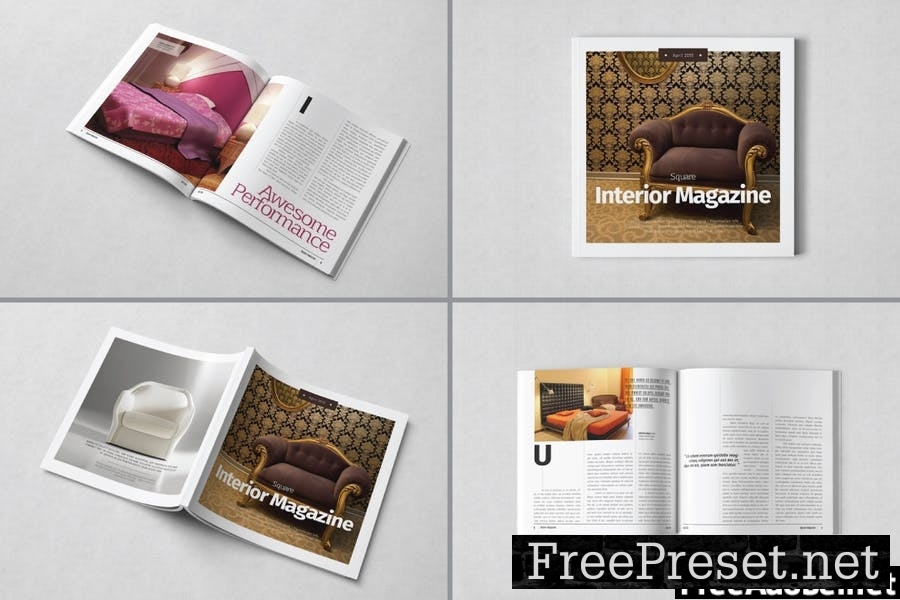 Square Magazine Template GR8MML7