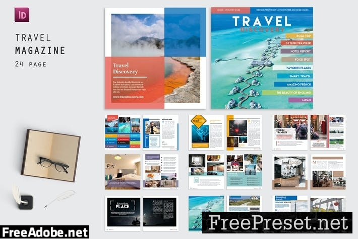 Square Travel Magazine CHCNT7U