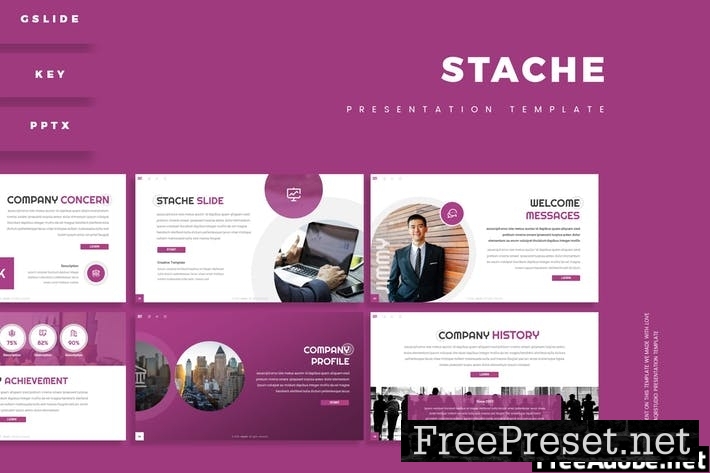 Stache - Presentation Template 5M7LLMU