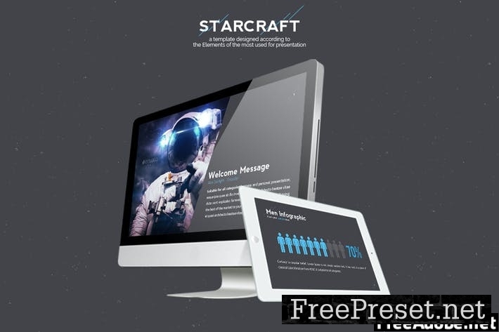 Starcraft Google Slides Template 5NNKS3