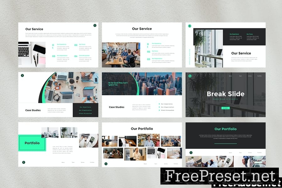 StartUp PowerPoint Template JLW7UNW