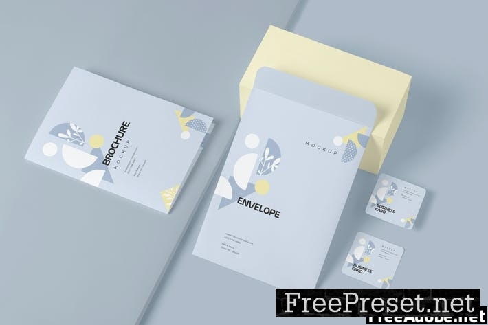 Stationery Branding Mockups PD4EYAS