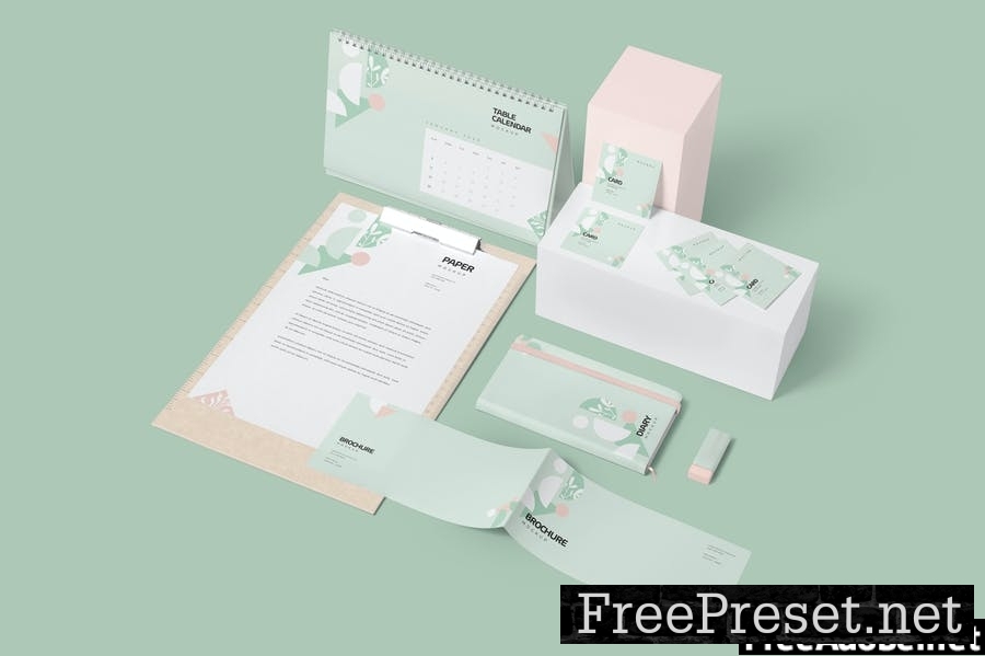 Stationery Mockups XXJB3QA