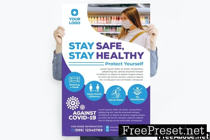 Stay Safe, Stay Healthy Poster 36CE99B