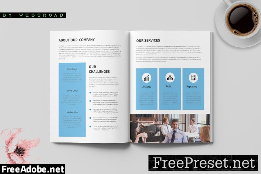 Steve | Business Magzine Template YHCQK3F