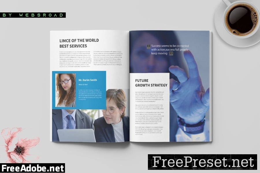 Steve | Business Magzine Template YHCQK3F