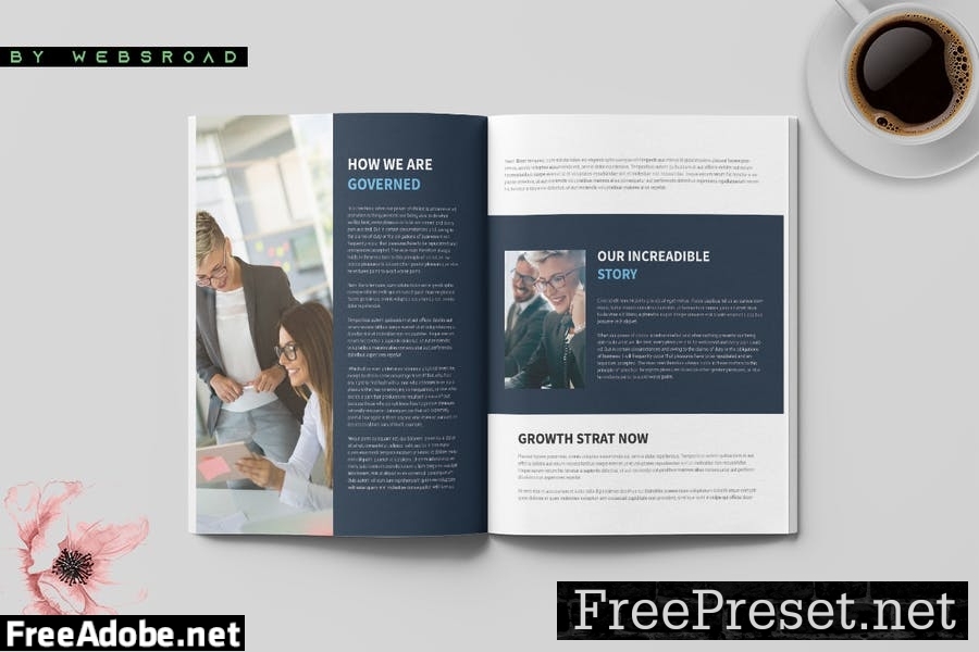 Steve | Business Magzine Template YHCQK3F