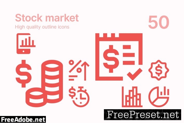 Stock Market Icons H2S7C78