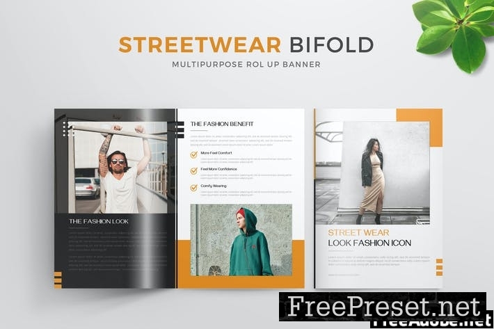 Streetwear | Bifold Brochure N9HNSRD