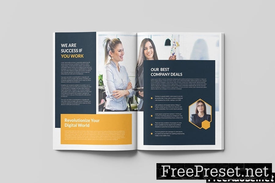 Strigo | Business Brochure Template Design 6KGCPWX