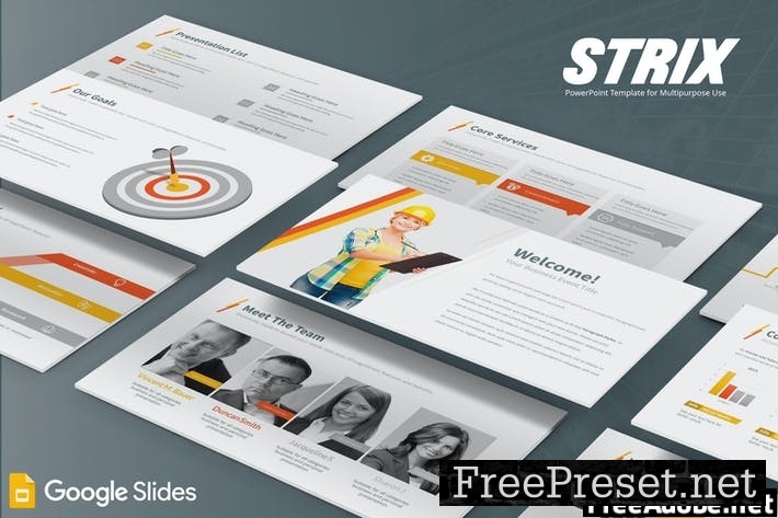 Strix - Google Slides Template 7DXG7L