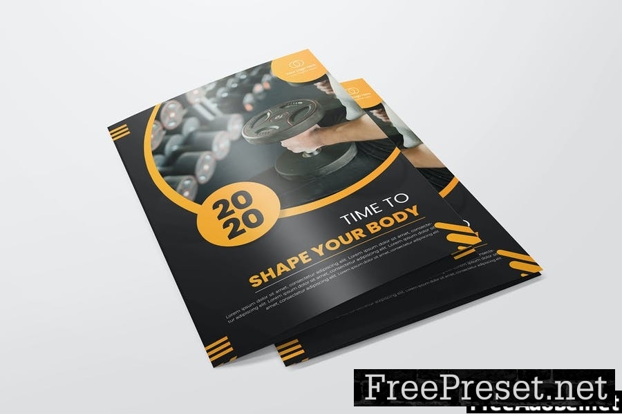 Studio Gym | Bifold Brochure