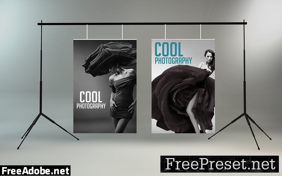 Studio Poster & Banner Mockups CXNQFY2