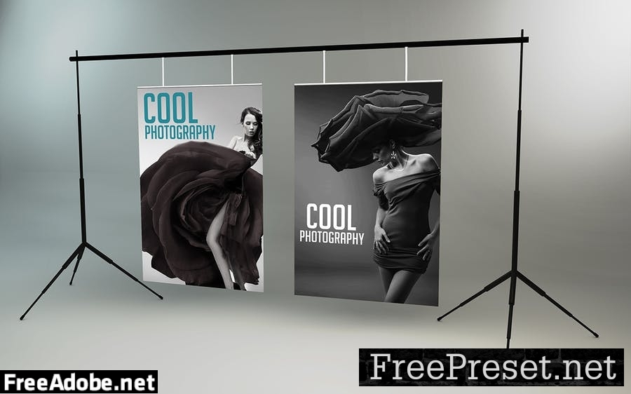 Studio Poster & Banner Mockups CXNQFY2