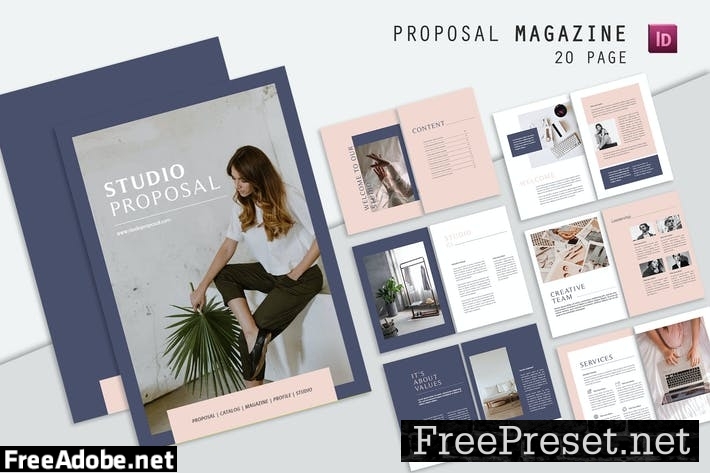 Studio Proposal Magazine P4ELP5B