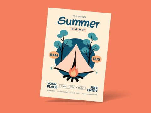Summer Camp Flyer ASUCXV4