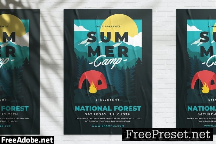 Summer Camp Poster 4YMLSND