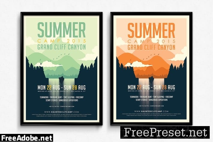 Summer Camp Poster DRQSH4E