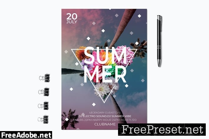 Summer Club Flyer PX4K4GL