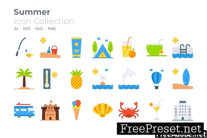 Summer Color Icon YVSHSGD