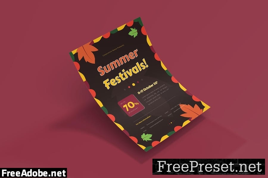 Summer Festival - Flyer