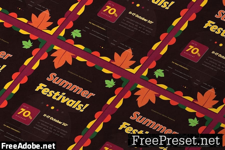 Summer Festival - Flyer