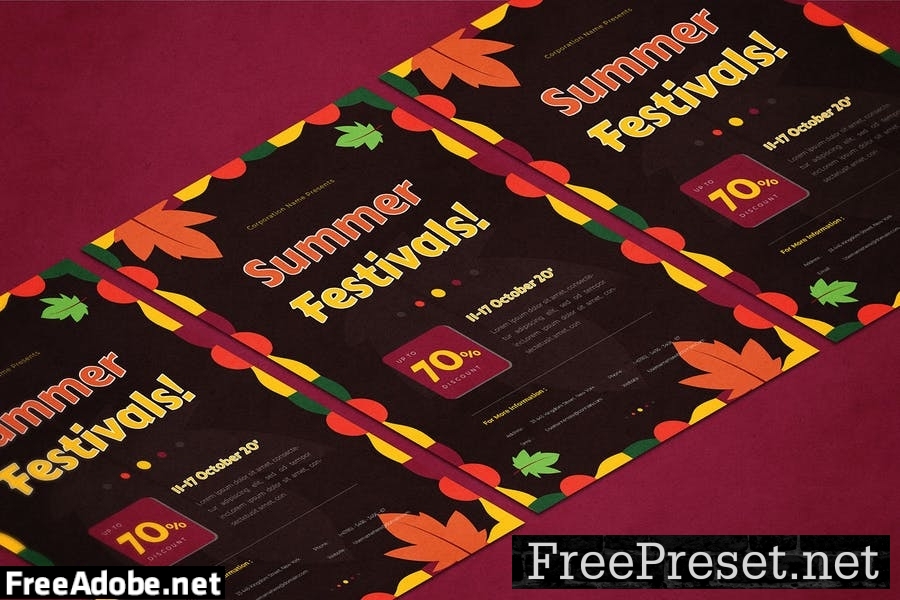 Summer Festival - Flyer