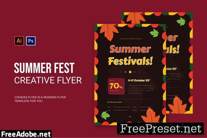 Summer Festival - Flyer WHNA46E