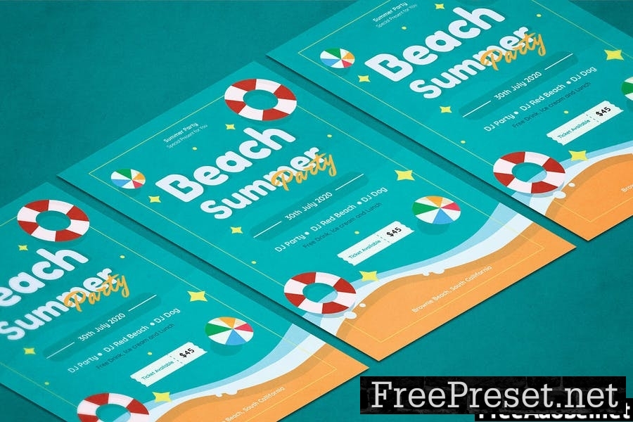 Summer Party - Flyer