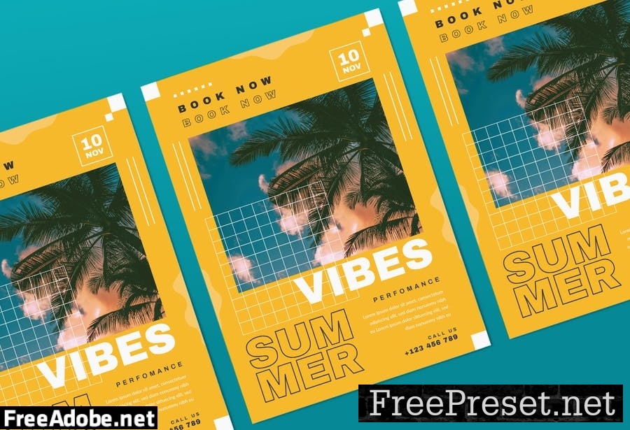 Summer Party Flyer Pack ERHB9Z2